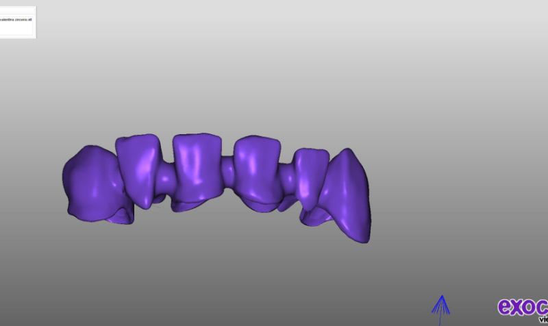 Struttura - Disegno CAD file Stl